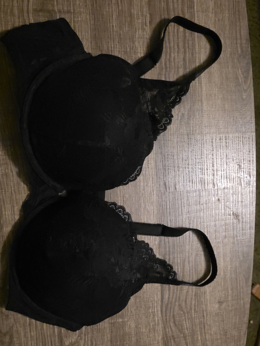 Lace Push-Up Bra in Black - Women's Intimates